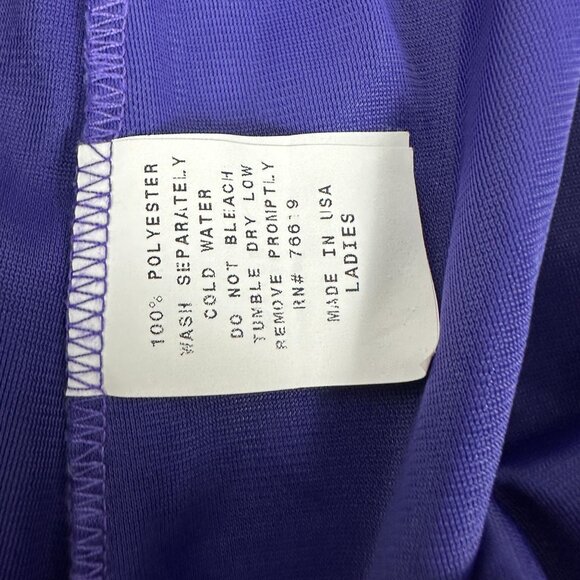 Badger Ladies Purple Mesh Athletic Shorts Size M Lightweight Lined Elastic Waist - Picture 5 of 7